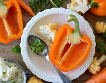 sliced bell pepper