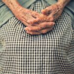 person's hand in shallow focus